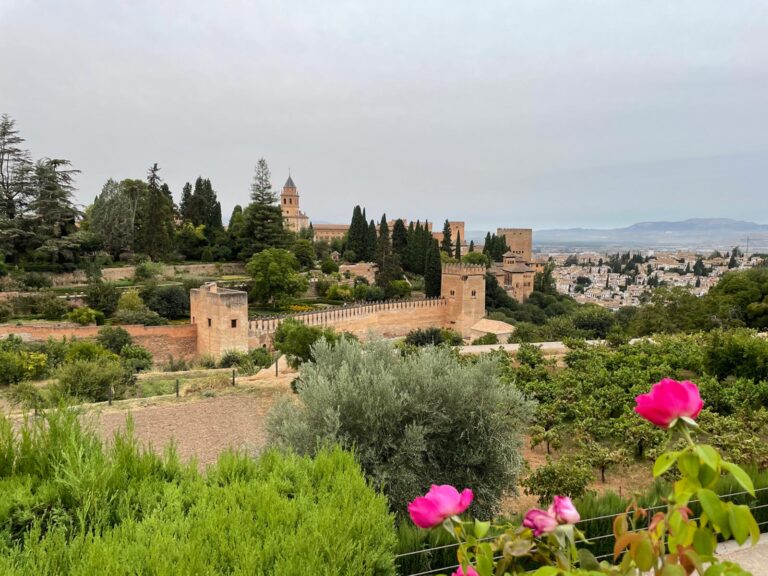 Vista del complesso dell'Alhambra di Granada