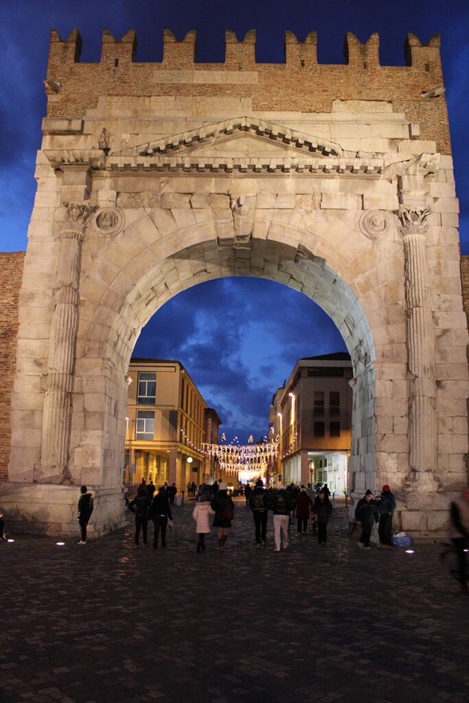 Arco di Augusto, simbolo della città di Rimini