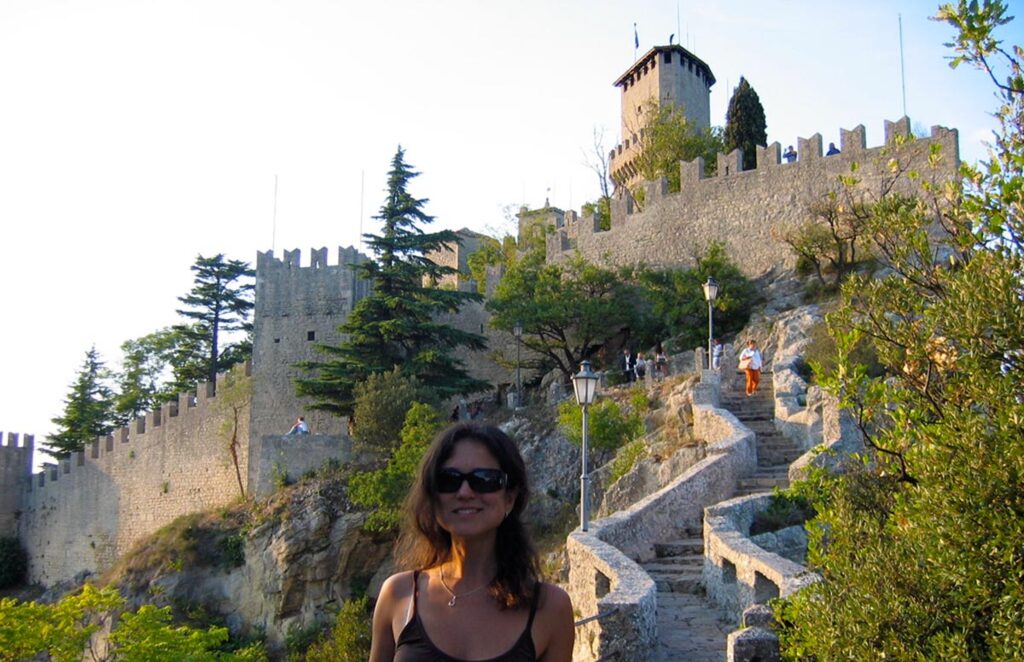 Una delle attrazioni di San Marino è la camminata panoramica alle Tre Torri