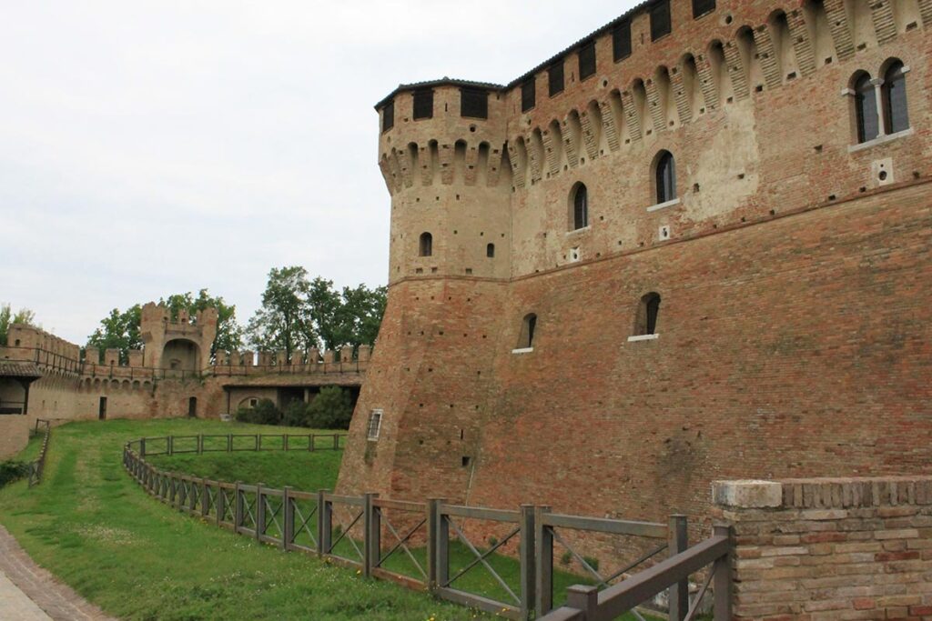 Vista del Castello di Gradara