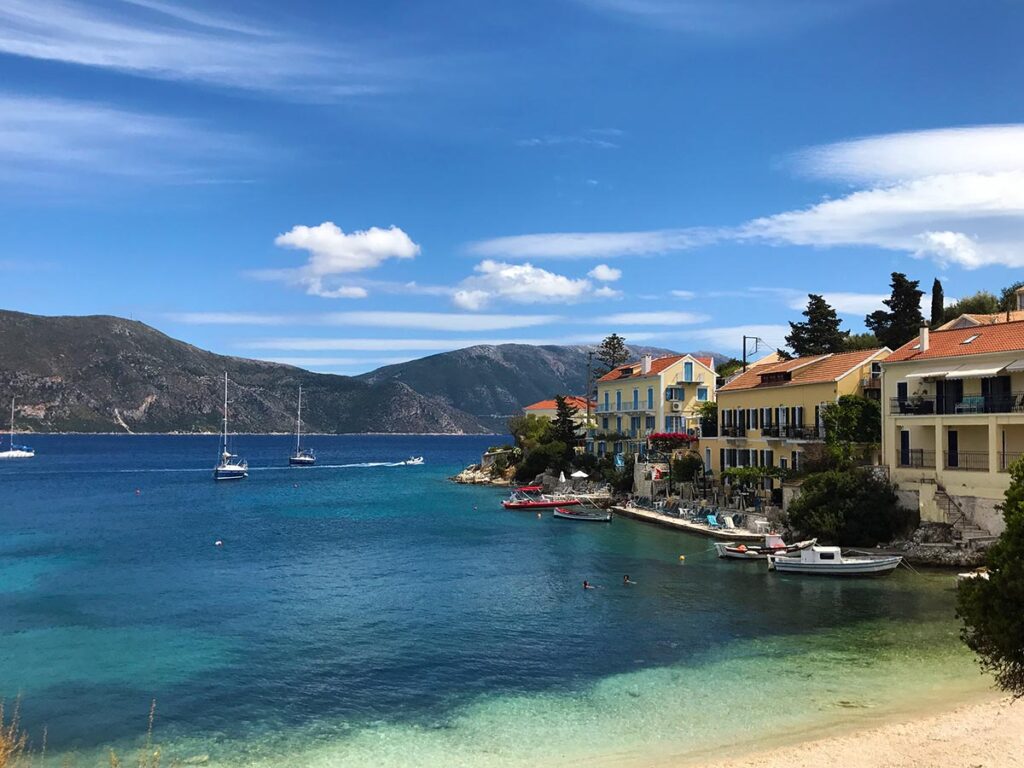 Cosa fare a Cefalonia: visita al villaggio di Fiskardo