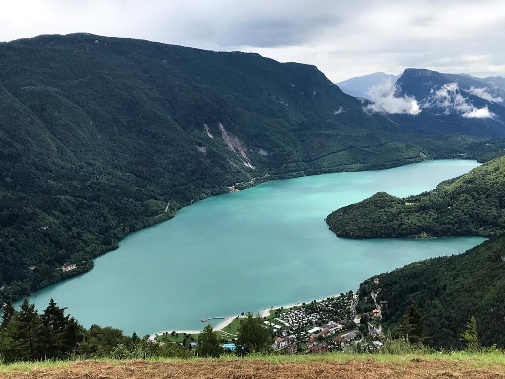 Il Lago di Molveno è stato un protagonista della nostra estate ad Andalo