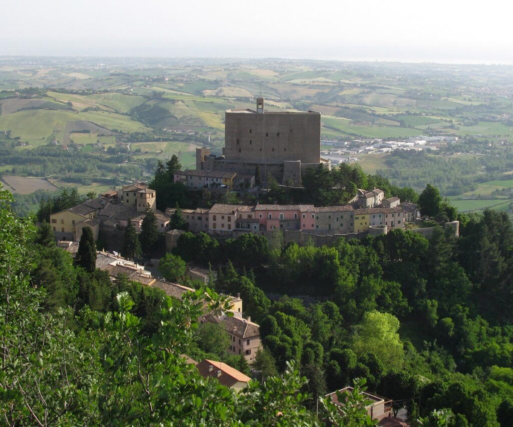 Veduta di Montefiore Conca - Foto di Tony Pecoraro