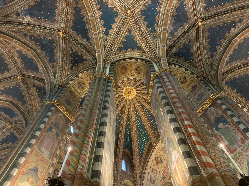 Il soffitto della Basilica di Sant'Antonio a Padova