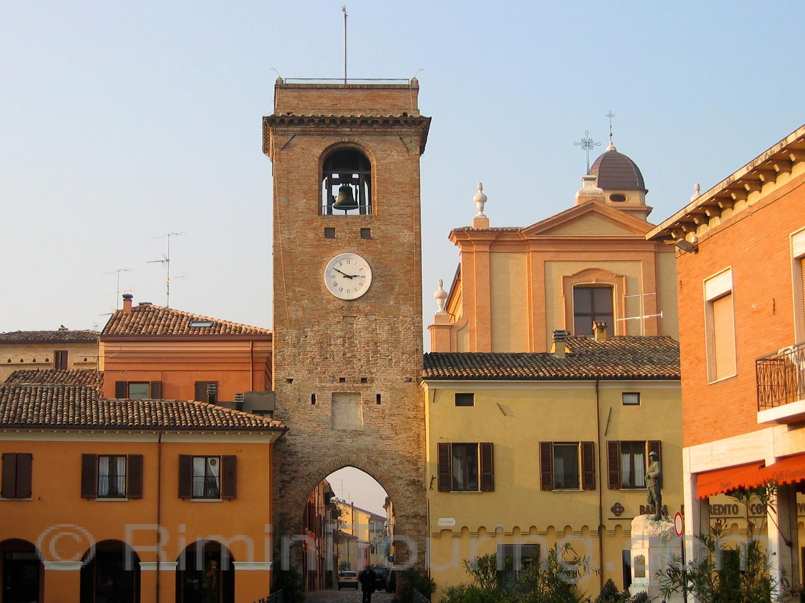 Veduta del borgo di San Giovanni in Marignano