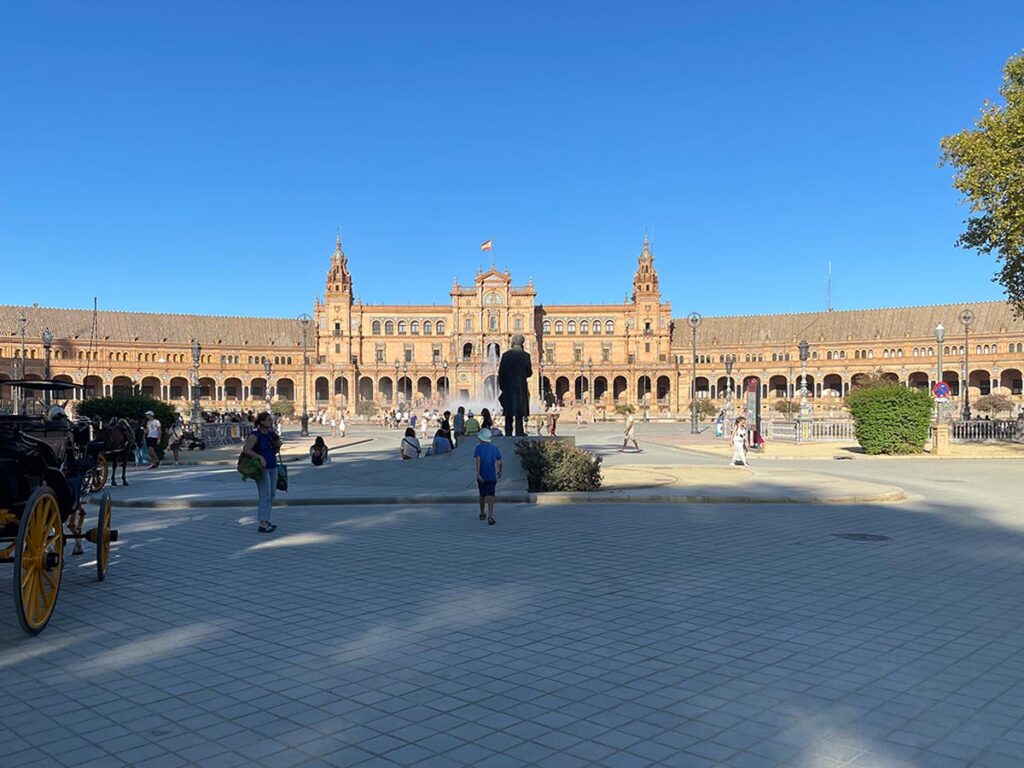 Viaggio a Siviglia: Plaza de España