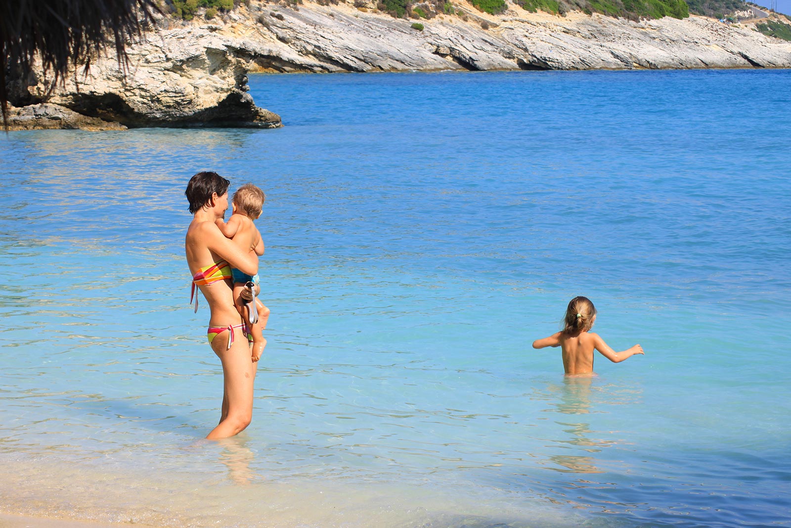 Bellissima spiaggia a Zante