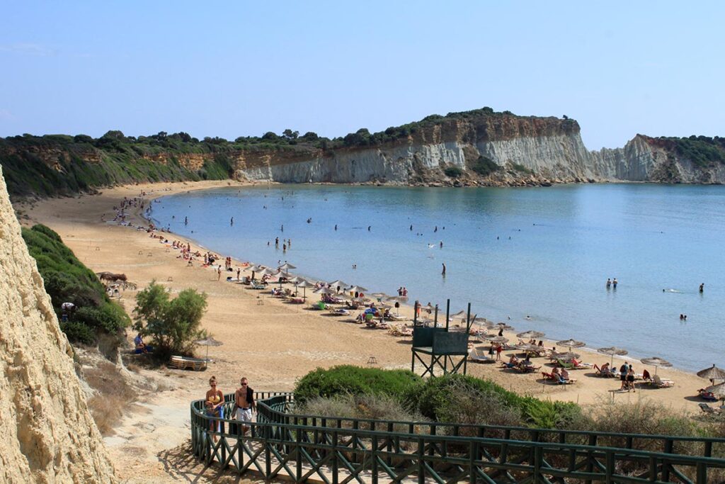 Viaggio a Zante: Spiaggia di Gerakas dove le tartarughe marine depongono le uova