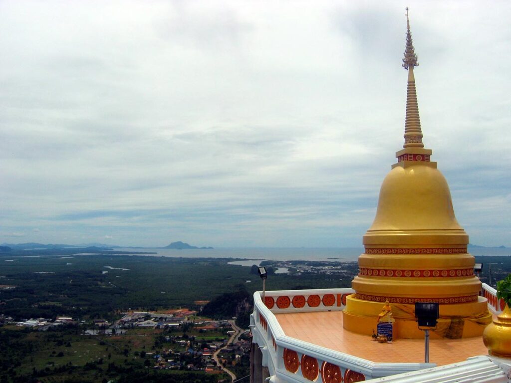 Stupa del Tiger Cave, Krabi - Thailandia