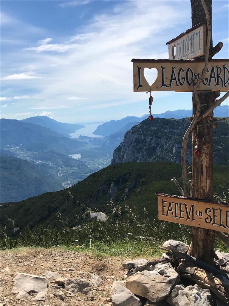 Vista dalla vetta della Paganella