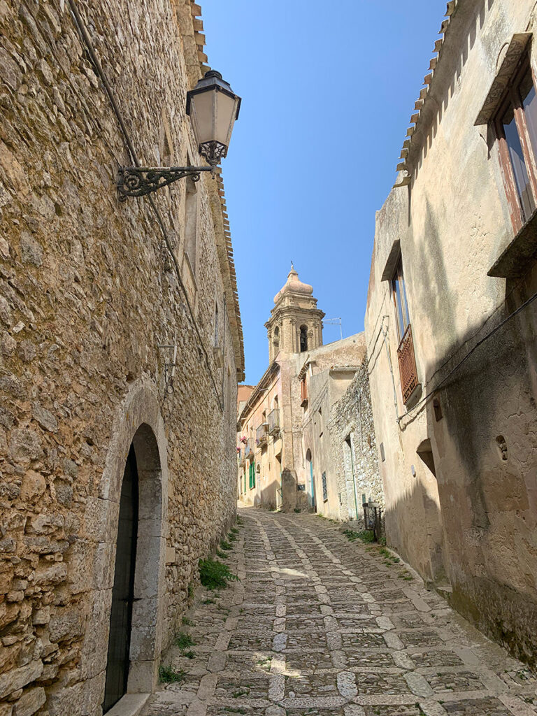 Visitare Erice: il centro del borgo