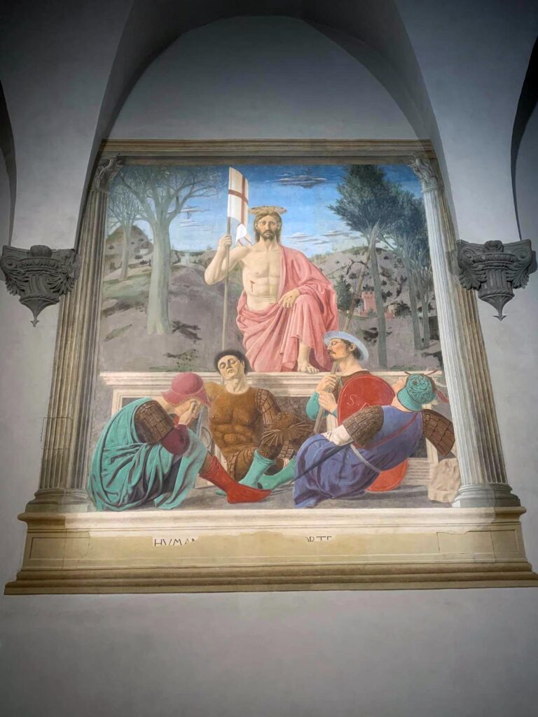 La "Resurrezione di Cristo" di Piero della Francesca